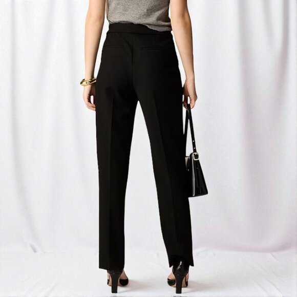 J. Crew Petite lower-rise Essential wide-leg pant in city twill Size 12 Petite - Picture 2 of 13